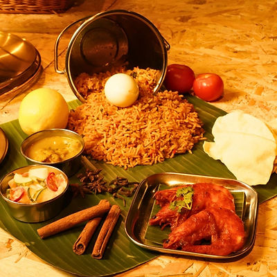 Prawn Sambal Briyani Set