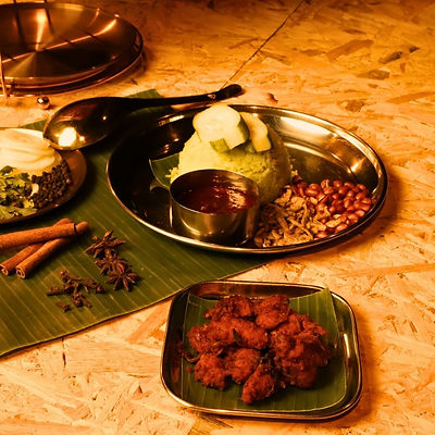 Nasi Lemak Vege Chicken Varuval
