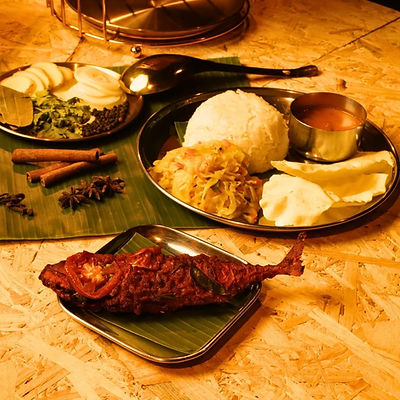 Kembong Fish Sambal Meal Set