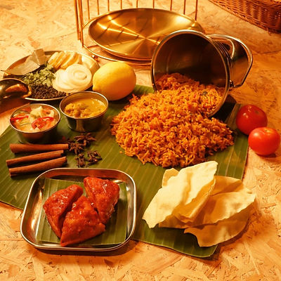 Tauhu Sambal Briyani Set