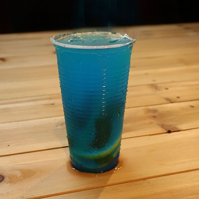 Blue Lagoon Fizz