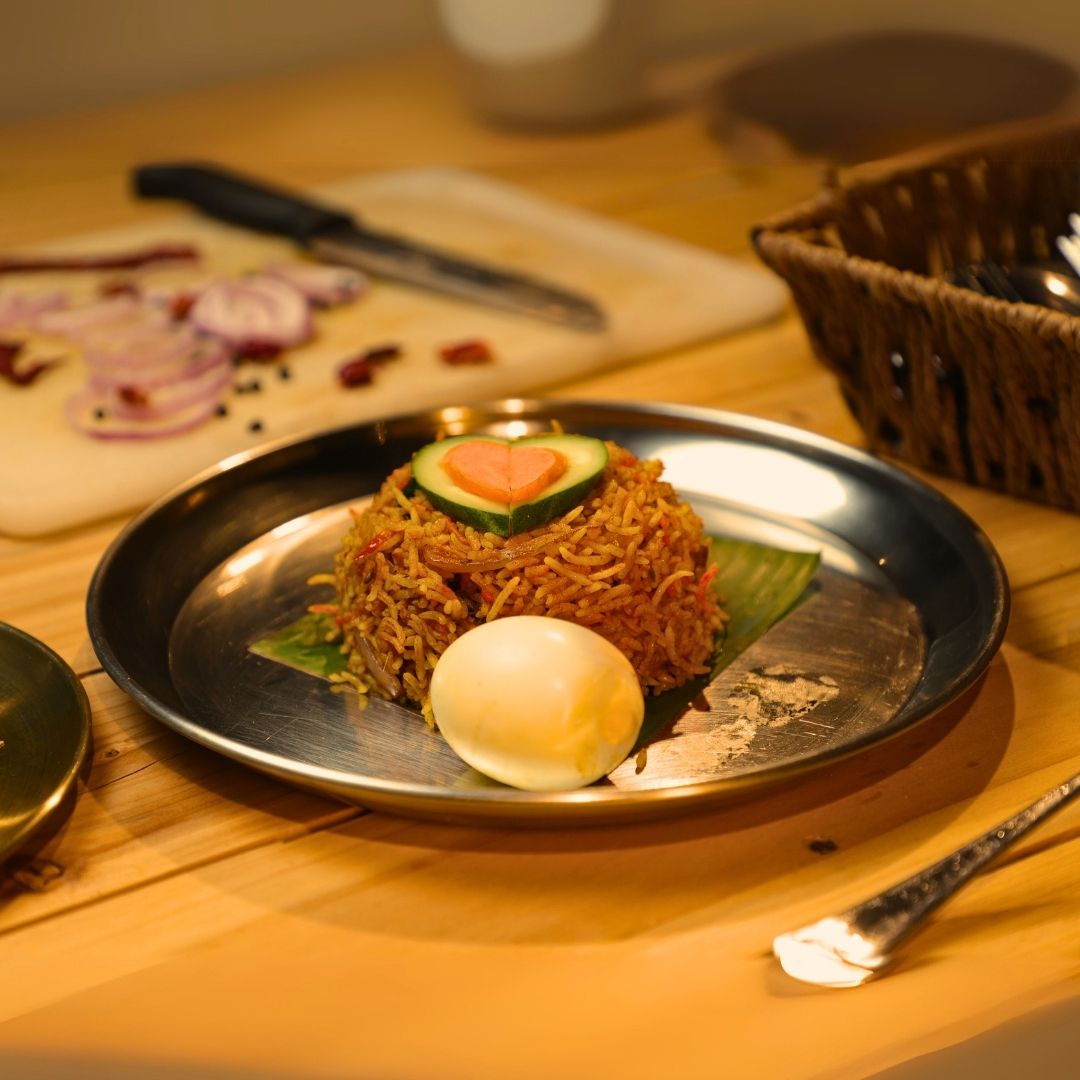 Nasi Lemak Goreng Vegetarian