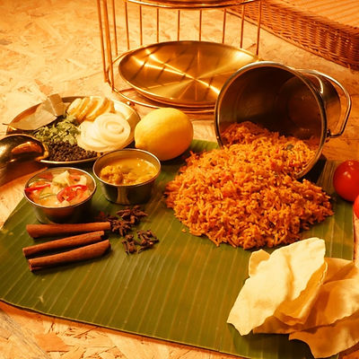 Plain Briyani Non Vege Set