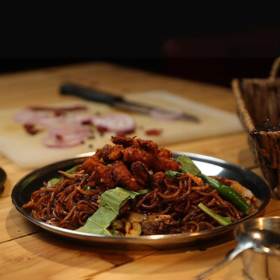 Fried Mee Vege Chicken