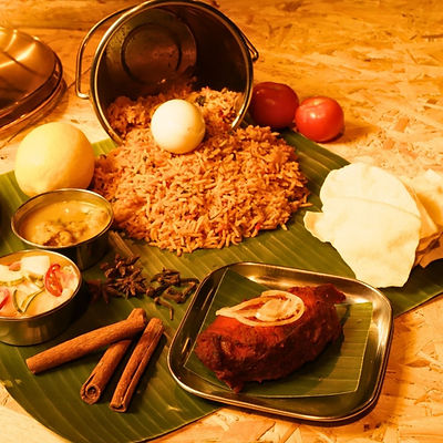 Tenggiri Fish Varuval Briyani Set