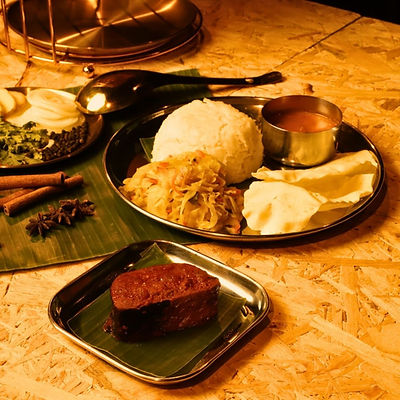 Vege Fish Sambal Meal Set