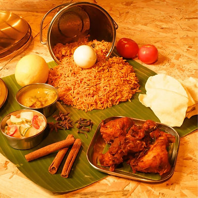 Chicken Varuval Briyani Set