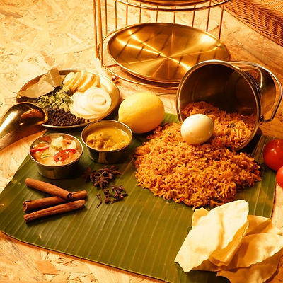 Egg Briyani Set